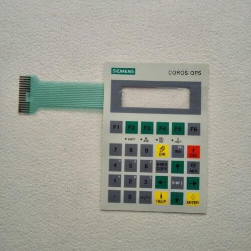 New Membrane Keypad for Siemens OP5-A1 6AV3505-1FB01 COROS OP5 Touchpad HMI Panel, Cheap Shipping