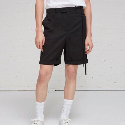 Summer mens 2021 shorts trouser belt curly hair belt classic casual style large trendy men