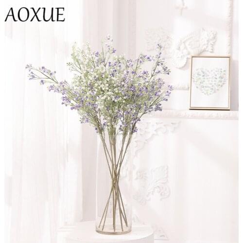 Wedding decoration artificial flower single branch 81cm Gypsophila home decoration fake flower crafts with flowers bouquet