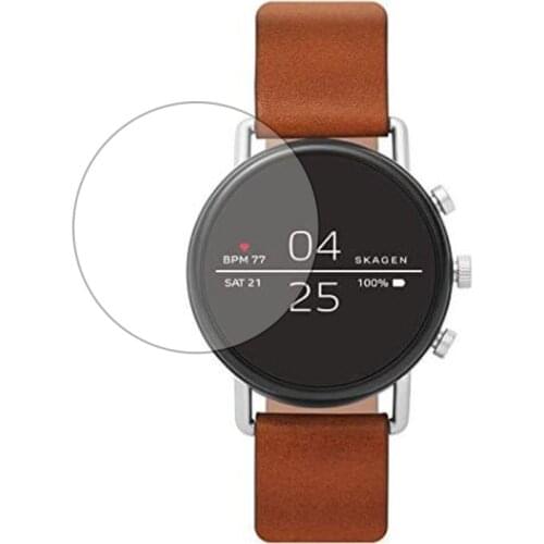 Ultra Clear Watch Tempered Glass Protective Film Guard For Skagen Falster 2 Smartwatch Toughened Display Screen Protector Cover