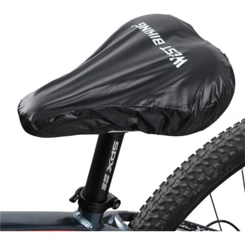 Bike Seat Protective Cover Waterproof Rainproof Dustproof Saddles Cover UV Protector Bicycle Accessories Cycling Equipment