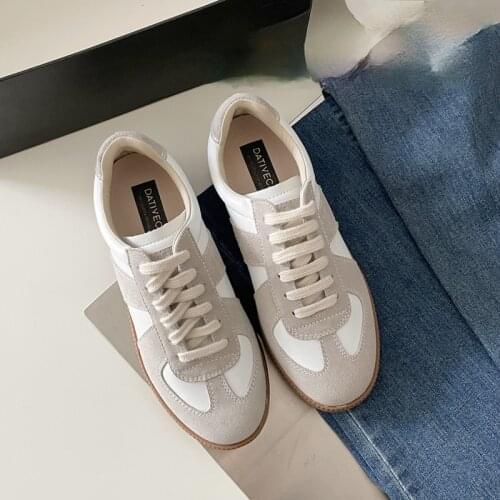 Womens shoes vulcanized womens shoes leather new shoes white shoes increased breathability sports womens shoes fashion