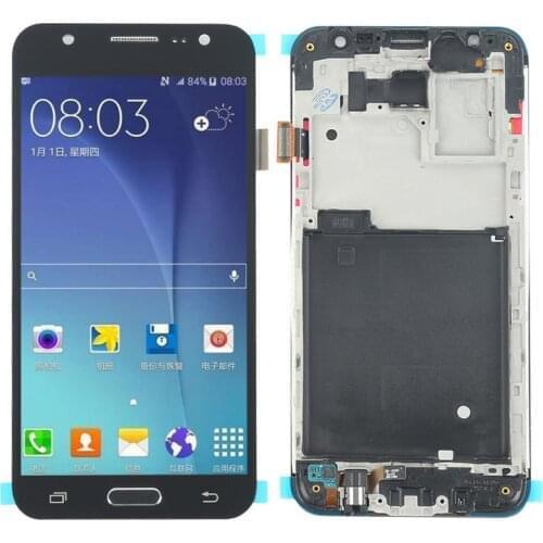 100% Super Amoled LCD For Samsung Galaxy J5 2017 J5007 J500H J500M AMOLED LCD Display Touch Screen Digitizer Assembly