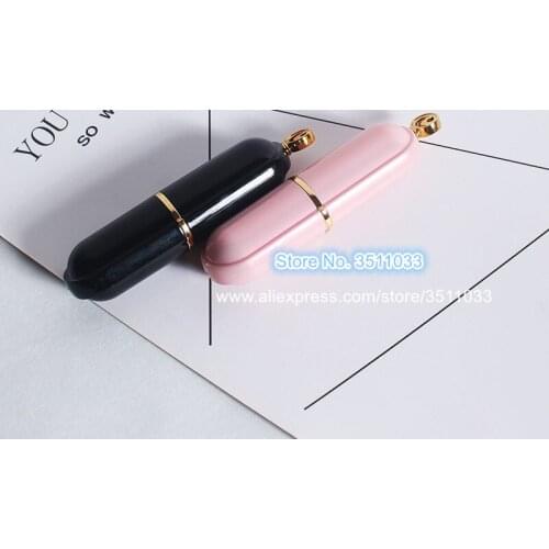 20pcs 30pcs 50pcs Cosmetic Plastic Pink Lipstick Tube, Pink Cute Empty Lip Rouge Subpackage, Professional Lip Balm Containers