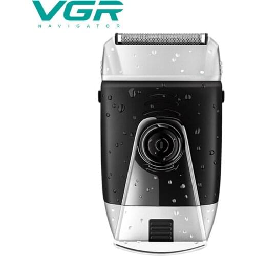 VGR Electric Shaver Reciprocating MenS Oil Head Whitening Finishing Machine Shaved Head Hair Clipper Razor shaving machin V-307