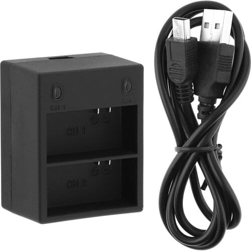 Go pro Hero 3 3+ AHDBT-301 302 battery USB Dual Charger Charging for Gopro Hero 3 3+ Bateria action camera Accessories