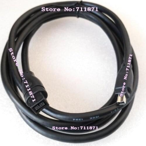Firewire 800 to 400 IEEE 1394 Cable Line 9Pin to 4P FireWire 1394 Line cable 9P to 4Pin Male FireWire 1394 wire cord cable line