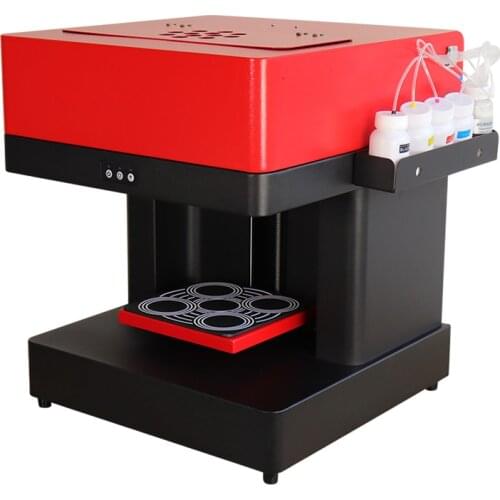 Coffee Printer Machine 4-Cup Selfies CISS Coffee Printer For Coffee Milk Tea Cakes Biscuits Macarons Cappuccino