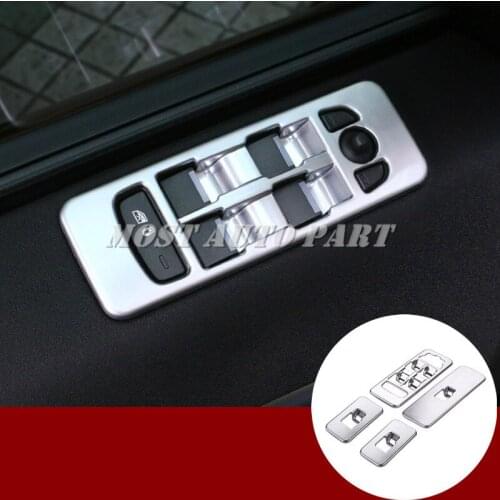ABS Door Armrest Window Switch Cover For Land Rover Discovery Sport 2015-2018 Car accesories interior Car decoration