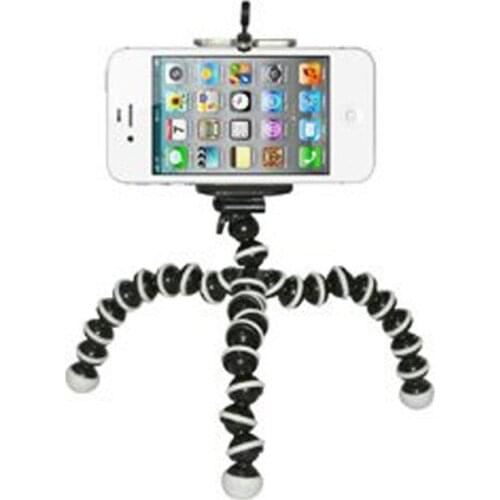Small Octopus Phone Holder Camera Stand Portable Tripod Stand 360 degree Retractable Holder For iPhone 7 4s 5s 6 xiaomi Samsung