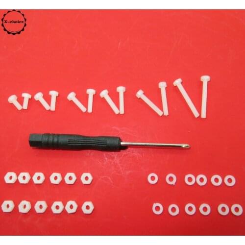 Thorens NON- Magnetic Nylon ULM Turntable Headshell Mounting Screw Set M2.5 6mm-20mm