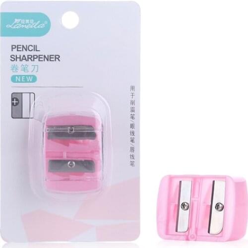 Lipstick Pencil Eyebrow Pencil Eyeliner Makeup Tools Pencil Sharpener Specially Designed For Makeup 2 Colors
