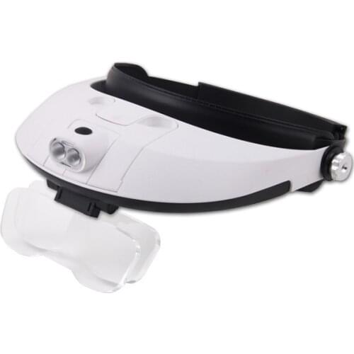 Professional Head Magnifier Loupes with Led Lights for Jewelers and Watchmakers