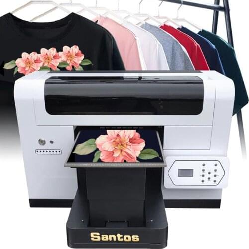 Easy operation ! a3/a4 size 1440dpi clothes label printing machine with cmyk lc lm printing