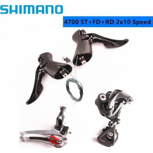 Shimano Tiagra 4700 2x10 Speed Road Bike Bicycle Mini Groupset 4700 Front Derailleur Rear Derailleur GS/SS Shifter