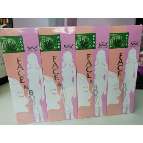 12pcs/lot Face and Body Exfoliating Scrub Gel 100ML Dead Skin Remover Aloe Vera Skin Care