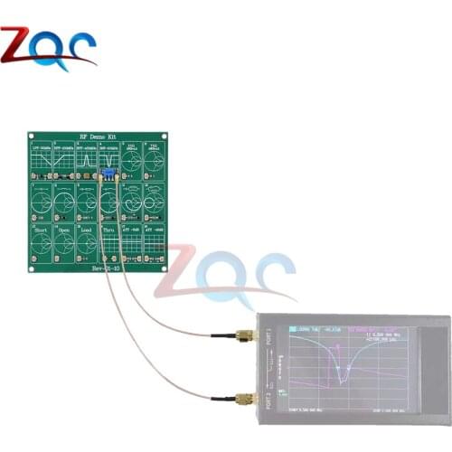 Frequency Test Board RF Demo Kit NanoVNA RF Tester Board Filter Attenuator for Nano VNA-F Nano VNA-H Vector Network Analyzer Kit