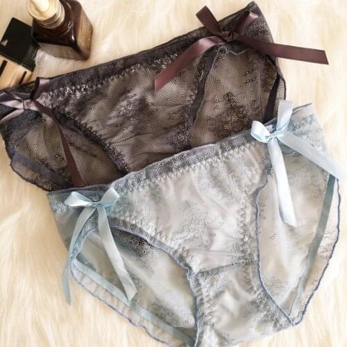 New Lace Panties Low Waist Sexy PantiesWomens Underpants Seamless Hollow Out Female Underwear Breathable Lingerie Briefs