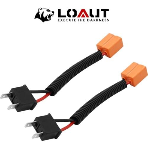 Ceramic Connector H7 LED Headlight Extension Connector Plug Light Lamp Bulb Socket Adapter 12V 24V connector Cable