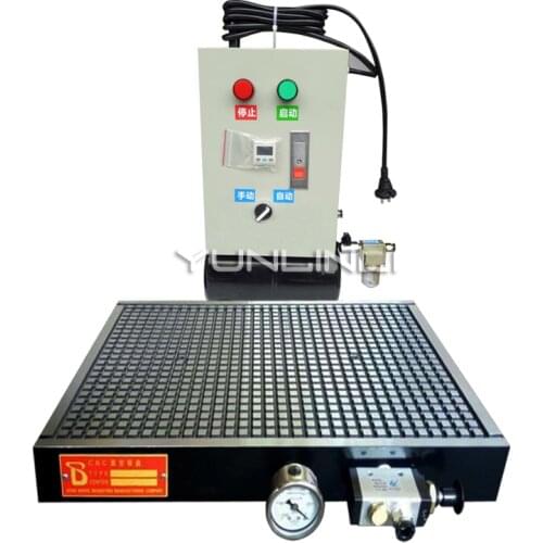 Cnc Vacuum Suction Cup Processing Center Industrial 300*300mm Automatic Pressure Maintaining Pneumatic Table Aluminum Plate