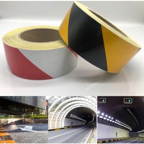 High Visibility Reflective Sheeting Safety Warning Adhesive Strips Conspicuity Tape