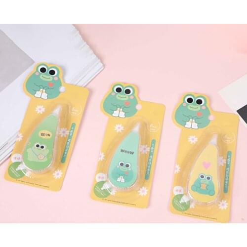 1Pc 6M*5MM Creative Mini Student Stationery Correction Tape, Scrapbooking Diary Altered Tape White Out Corrector Office Supplies