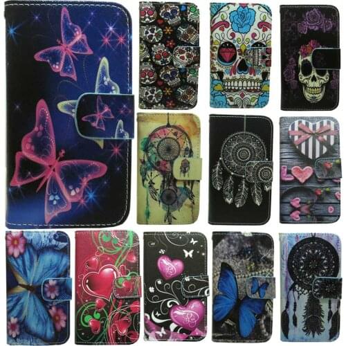 1x Love Butterfly Skull Dream Catcher Wallet Flip case cover for HTC one M7 M8 M9 M10 E8 A9 X9 X10 U11 U12 eyes Life Plus