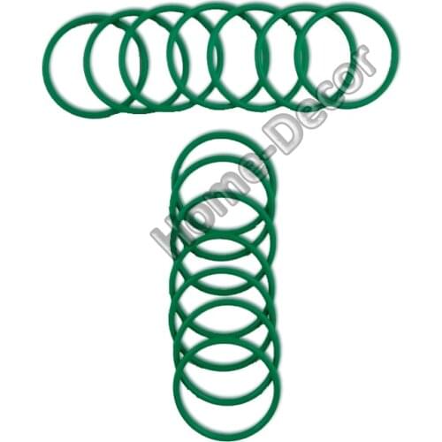 2 pcs Heat Oil Resistant 3.5(Wire Diameter) FKM Fluorine O-Ring Rubber Sealing Ring O.D 56-200mm for Oil sealing , Waterproof