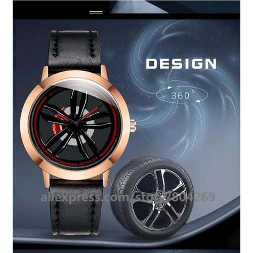 50pcs/lot Wholesale Factory Price Leather Mens Wrist Watch Fashion Mens Rotate Watch