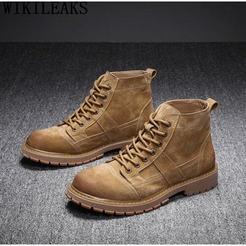 Ankle Boots Men Snow Boots Winter Shoes Men Erkek Ayakkabi Zapatos De Hombre Обувь Мужская Chaussure Homme Bota Masculina