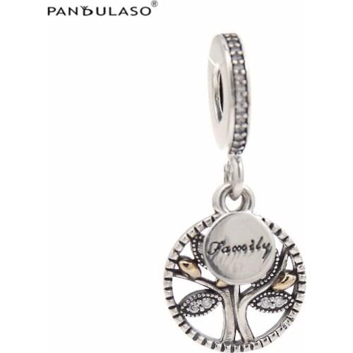 Woman 925 Silver Beads For Jewelry Making Family Tree Charm Fits European Bracelets & Bangle Sterling Silver Jewelry