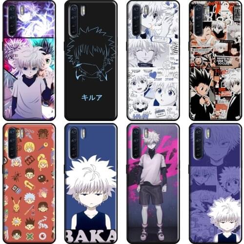Hunter X Hunter Killua Soft For OPPO A52 A72 A83 A91 A5 A9 A53 A31 2020 F5 F7 Reno 4 Pro 2Z A5S A1K A15 Case