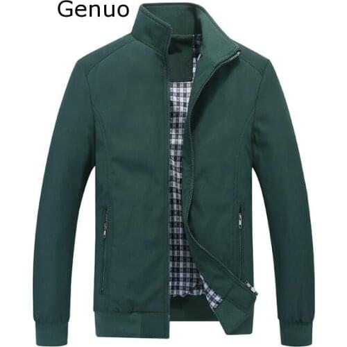 Genuo Men's Long Jackets