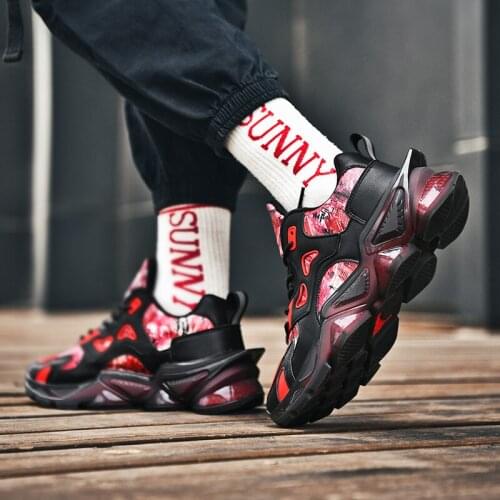 Fashion Classic Men Sneakers Spring Breathable Running Shoes for Men Graffiti Sport Shoes Mesh Cushioning Walking Jogging Shoes