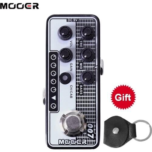 MOOER MICRO Series 007 Regal Vintage Tone Digital Preamp Preamplifier Guitar