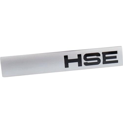 Silver HSE for Discovery Sport Trunk Tailgate Emblem Badge Sticker