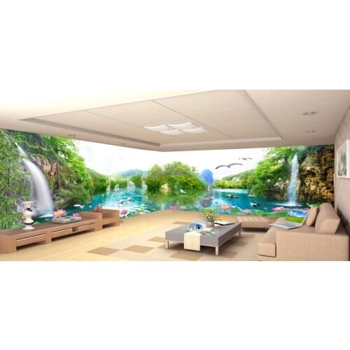 Custom wallpaper photos landscape landscape painting panoramic wallpaper home decoration living room bedroom mural 3d wallpaper