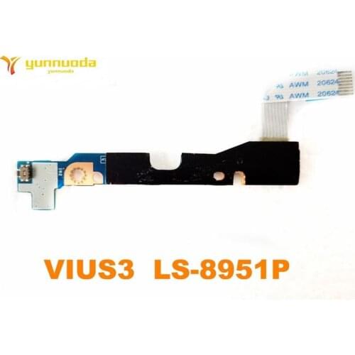 Original For Lenovo S300 S400 S405 S415 S410 Power button switch board VIUS3 LS-8951P Free shipping