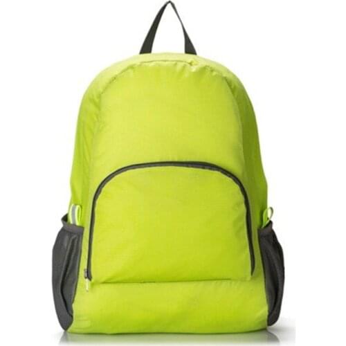 Hiking Bag Rucksack Lightweight Foldable Waterproof Nylon Women Men Casual Skin Pack Backpack Travel Outdoor Sports Camping