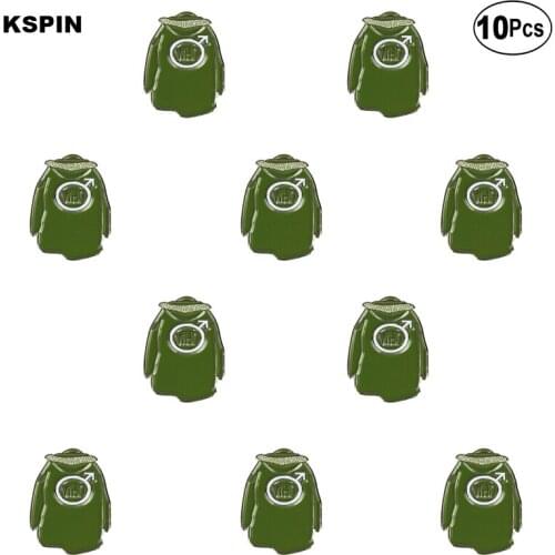 The Who Green Badge Lapel Pin Flag badge Brooch Pins Badges 10Pcs a Lot