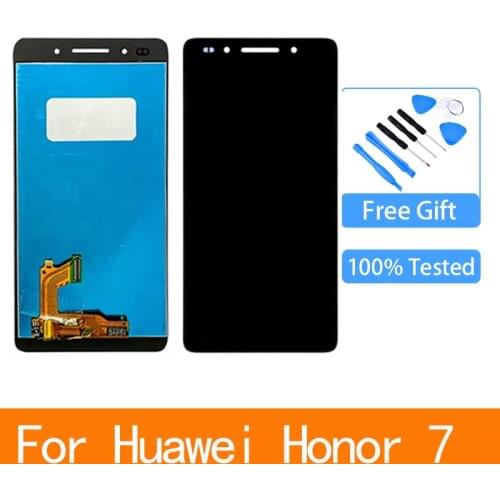 For Huawei Honor 7 LCD PLK TL01H L01 UL00 AL10 Display Touch Screen Digitizer Glass Panel Assembly