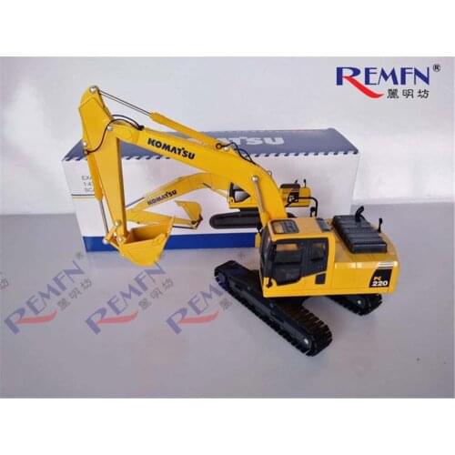 1/43 Komatsu PC220-8 Hydraulic Excavator with Metal Track Diecast Model