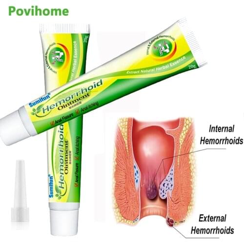 1PCS Sumifun new Hemorrhoids Ointment Plant Herbal Materials Powerful Hemorrhoids Cream Internal Hemorrhoids Piles External Anal