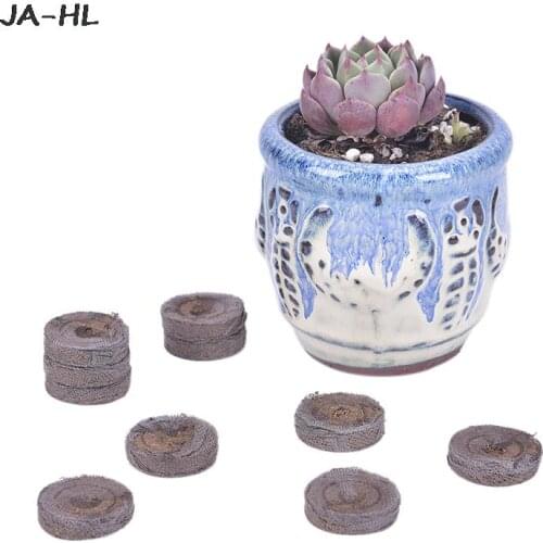 20PCS / 5PCS 30mm Peat Pellets Seed Starting Plugs Seeds Starter Pallet Seedling Soil Block Professional Tool Easy To Use