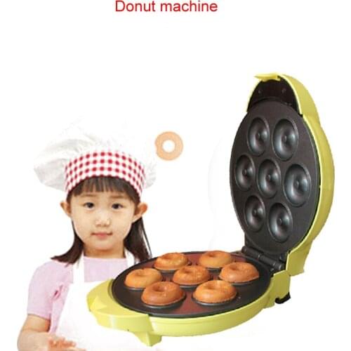 750W Two-Side Heating Full Automatic Electric Donut Waffle Maker Egg Cake Making Ball Mould Machine FS-508N