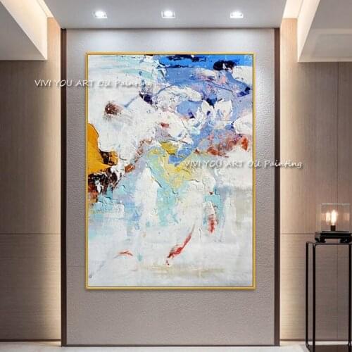 Abstract Art Colorful Modern Painting Wall decor painting big size Handmade artwork wall painting living room