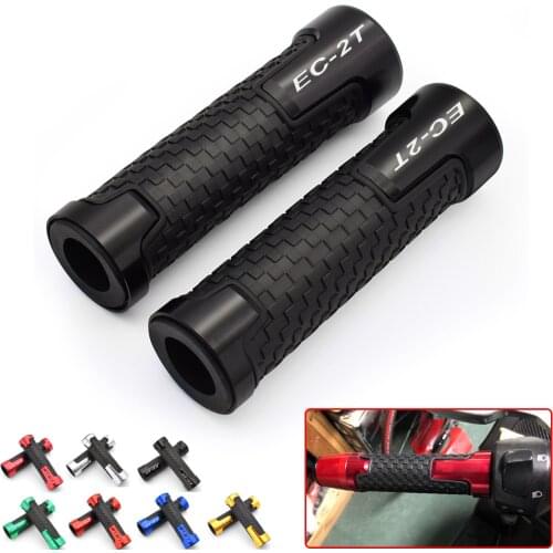 EC2T Logo For GASGAS EC-2T GAS GAS EC 2T Accessories Motorcycle Non Slip Handlebar Grips Throttle CNC Hand Bar Grips All Years