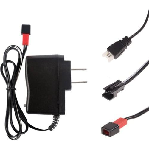Free Shipping 3.7V Battery Adapter Charger Charging Unit Black SM-2P Red JST-2P XH2.54 X5 For Rc Helicopter Quadcopter Toy