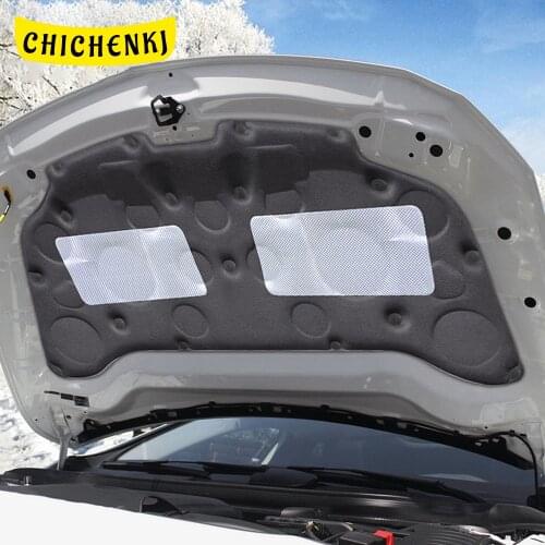For Mercedes-Benz GLA X156 2014-2019 Car Heat Sound Insulation Cotton Front Hood Engine Firewall Mat Cover Noise Deadener
