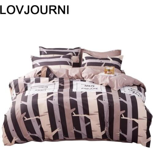 Queen Comforter Sabanas Individual Jogo Casal Beddengoed Roupa Bed Linen Cotton Ropa De Cama Sheet And Quilt Cover Set